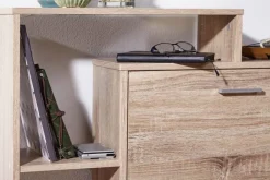 Schuhkipper Eiche Sonoma Nachbildung B/H/T: ca. 24x93x85 cm