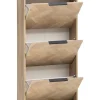 Schuhkipper Piazza, 3er Eiche Nachbildung B/H/T: ca. 59,8x124,5x19,55 cm