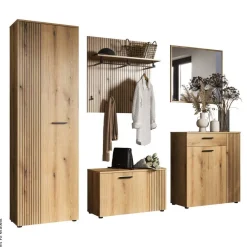 Schuhkommode Pure Bliss Eiche Evoke Oak Nachbildung B/H/T: ca. 80x89x36 cm