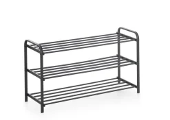 Schuhregal schwarz B/H/T: ca. 89x49x29 cm