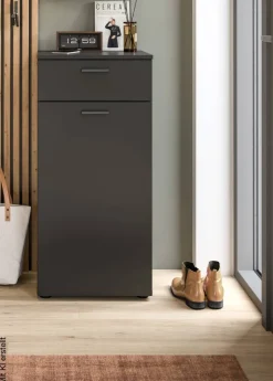 Schuhschrank Delton Basalt Nachbildung B/H/T: ca. 53x37x43 cm