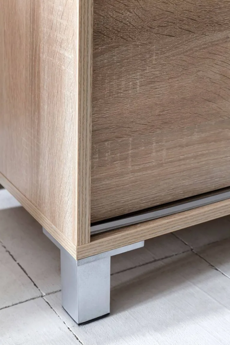 Schuhschrank Eiche Sonoma Nachbildung B/H/T: ca. 100x108x37,5 cm