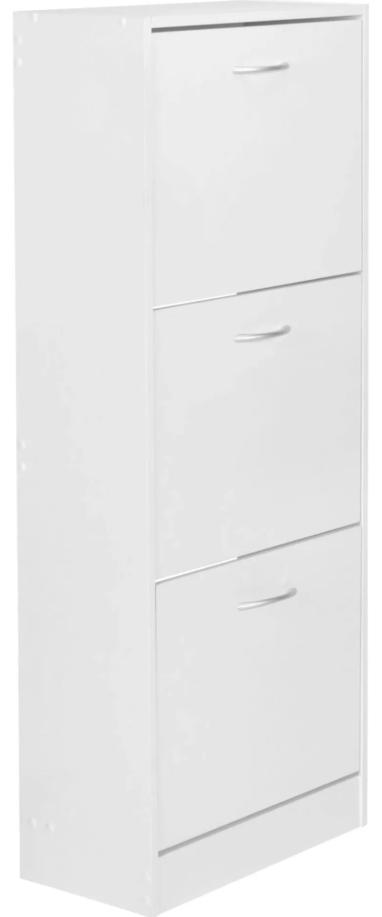 Schuhschrank weiß B/H/T: ca. 50x125x24 cm