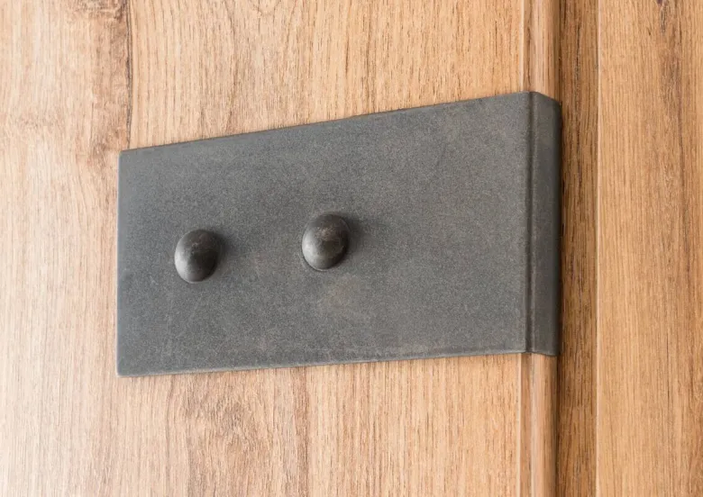 Schwebetürenschrank Liverpool Eiche Plankeneiche Nachbildung B/H/T: ca. 135x198x64 cm