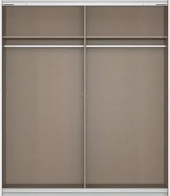 Schwebetürenschrank Quadra B/H/T: ca. 180x210x62 cm