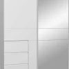 Schwebetürenschrank weiß B/H/T: ca. 170,3x200,5x61,2 cm
