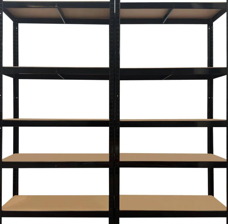 Schwerlastregal 2erSet schwarz B/H/T: ca. 200x200x60 cm