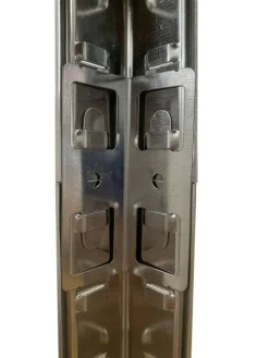 Schwerlaststeckregal 2er-Set verzinkt B/H/T: ca. 160x160x40 cm