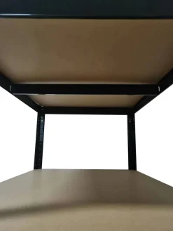 Schwerlaststeckregal schwarz B/H/T: ca. 90x180x60 cm