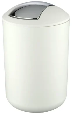 Schwingdeckeleimer weiß Kunststoff ca. 6 l