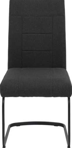 Schwingstuhl Brindisi, 4er-Set anthrazit Webstoff B/H/T: ca. 48x98,5x67 cm
