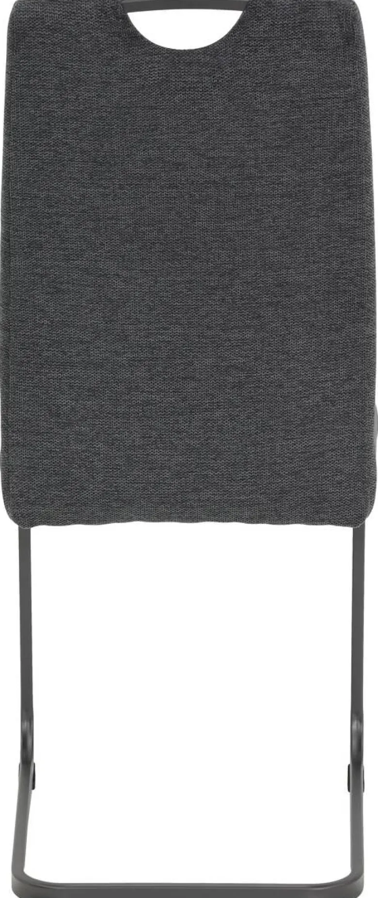 Schwingstuhl Britta anthrazit Vintage grau Webstoff B/H/T: ca. 44x100x59 cm