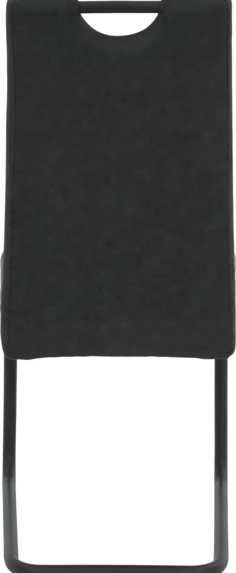 Schwingstuhl Dunja anthrazit Vintage Microfaser B/H/T: ca. 43x98x58 cm