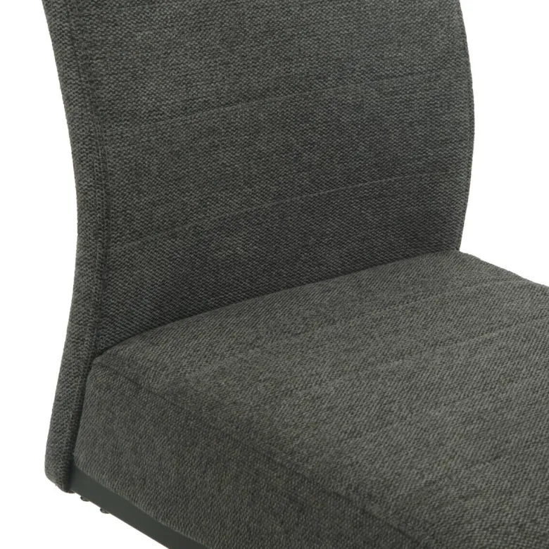 Schwingstuhl Finni anthrazit Microfaser B/H/T: ca. 59,5x98x44 cm