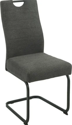 Schwingstuhl Finni anthrazit Microfaser B/H/T: ca. 59,5x98x44 cm
