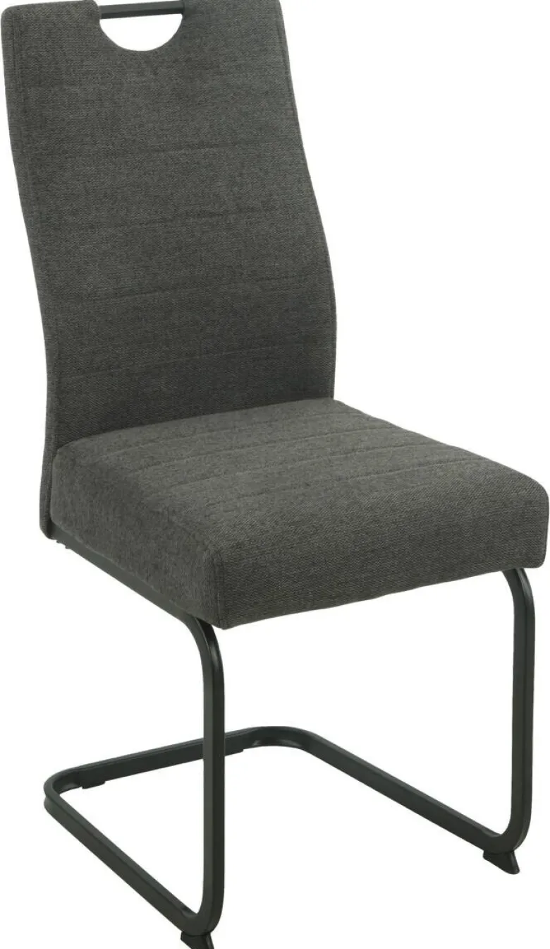 Schwingstuhl Finni anthrazit Microfaser B/H/T: ca. 59,5x98x44 cm