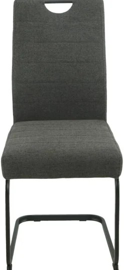Schwingstuhl Finni anthrazit Microfaser B/H/T: ca. 59,5x98x44 cm