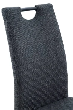 Schwingstuhl Florenz anthrazit Webstoff B/H/T: ca. 43x99x60 cm