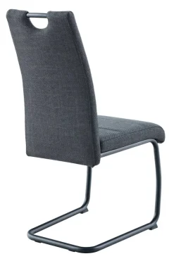 Schwingstuhl Florenz anthrazit Webstoff B/H/T: ca. 43x99x60 cm