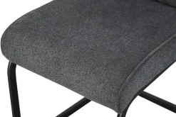 Schwingstuhl FRIEDA, 2er Set anthrazit schwarz B/H/T: ca. 47x94x61 cm