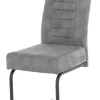 Schwingstuhl grau Vintage B/H/T: ca. 44x99x56 cm