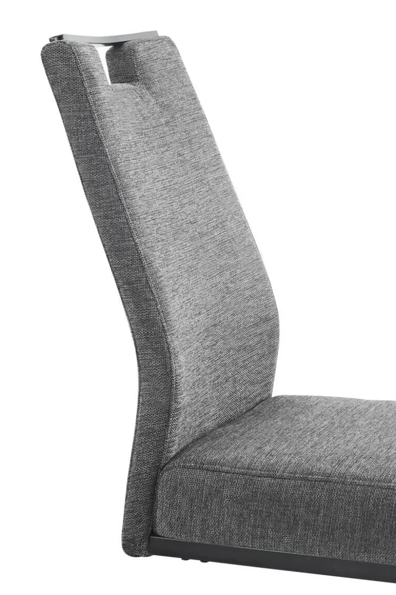 Schwingstuhl Kerstin II anthrazit Webstoff B/H/T: ca. 47x100x65 cm