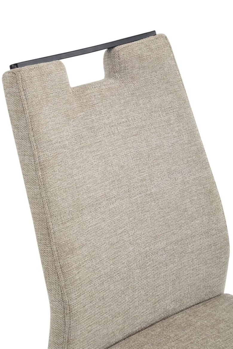 Schwingstuhl Kerstin II beige Webstoff B/H/T: ca. 47x100x65 cm