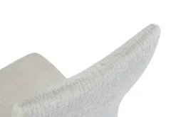 Schwingstuhl LENI, 2er Set creme schwarz Webstoff B/H/T: ca. 43x98x59 cm
