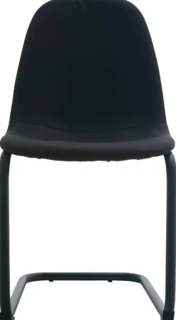 Schwingstuhl Leya schwarz Microfaser B/H/T: ca. 44x86x53 cm