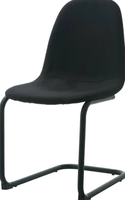 Schwingstuhl Leya schwarz Microfaser B/H/T: ca. 44x86x53 cm