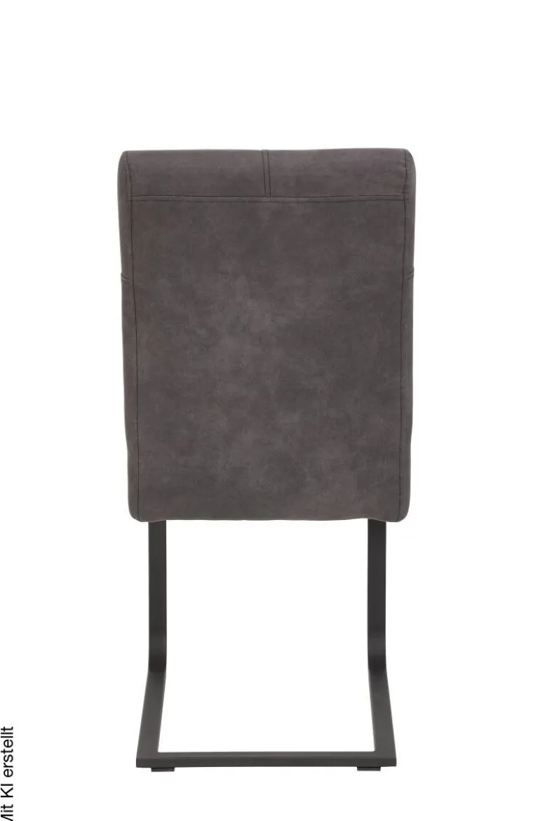 Schwingstuhl Luise anthrazit Vintage B/H/T: ca. 43x91x65 cm