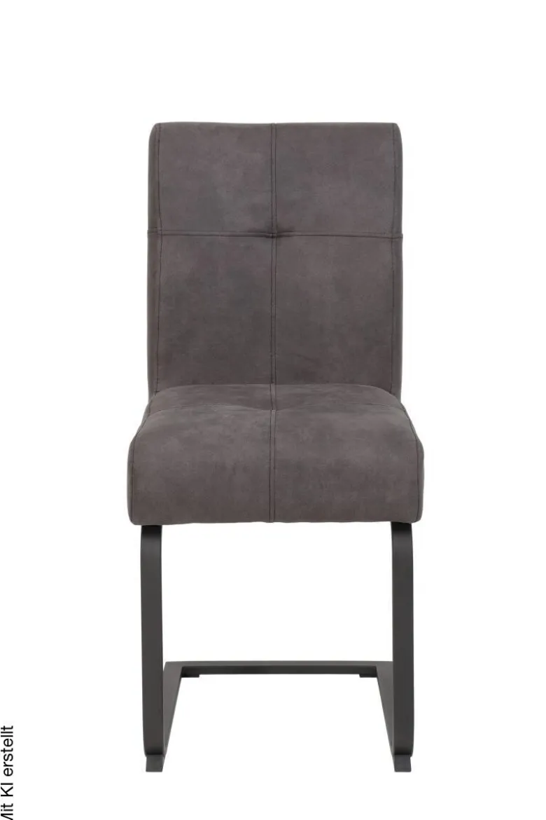 Schwingstuhl Luise anthrazit Vintage B/H/T: ca. 43x91x65 cm