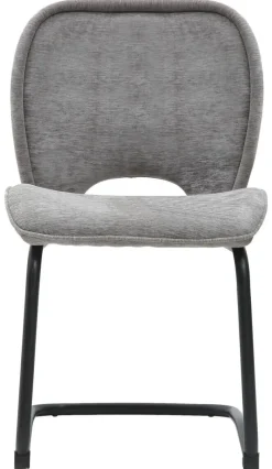 Schwingstuhl Maja grau Microfaser B/H/T: ca. 63x88x52,5 cm
