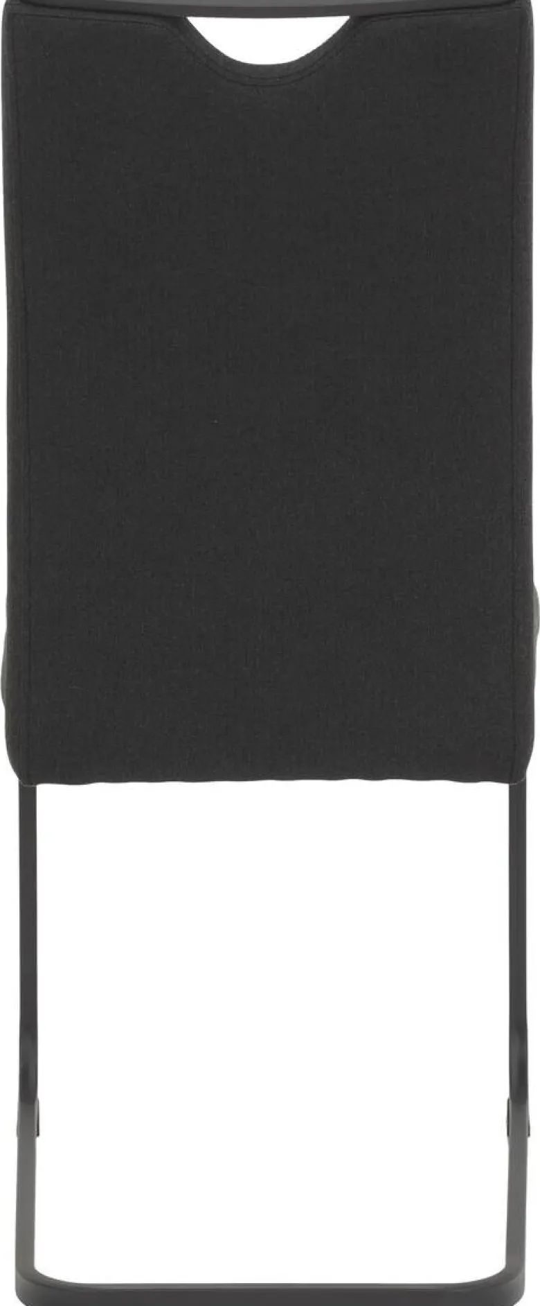 Schwingstuhl Mars schwarz Webstoff B/H/T: ca. 43x99x60 cm