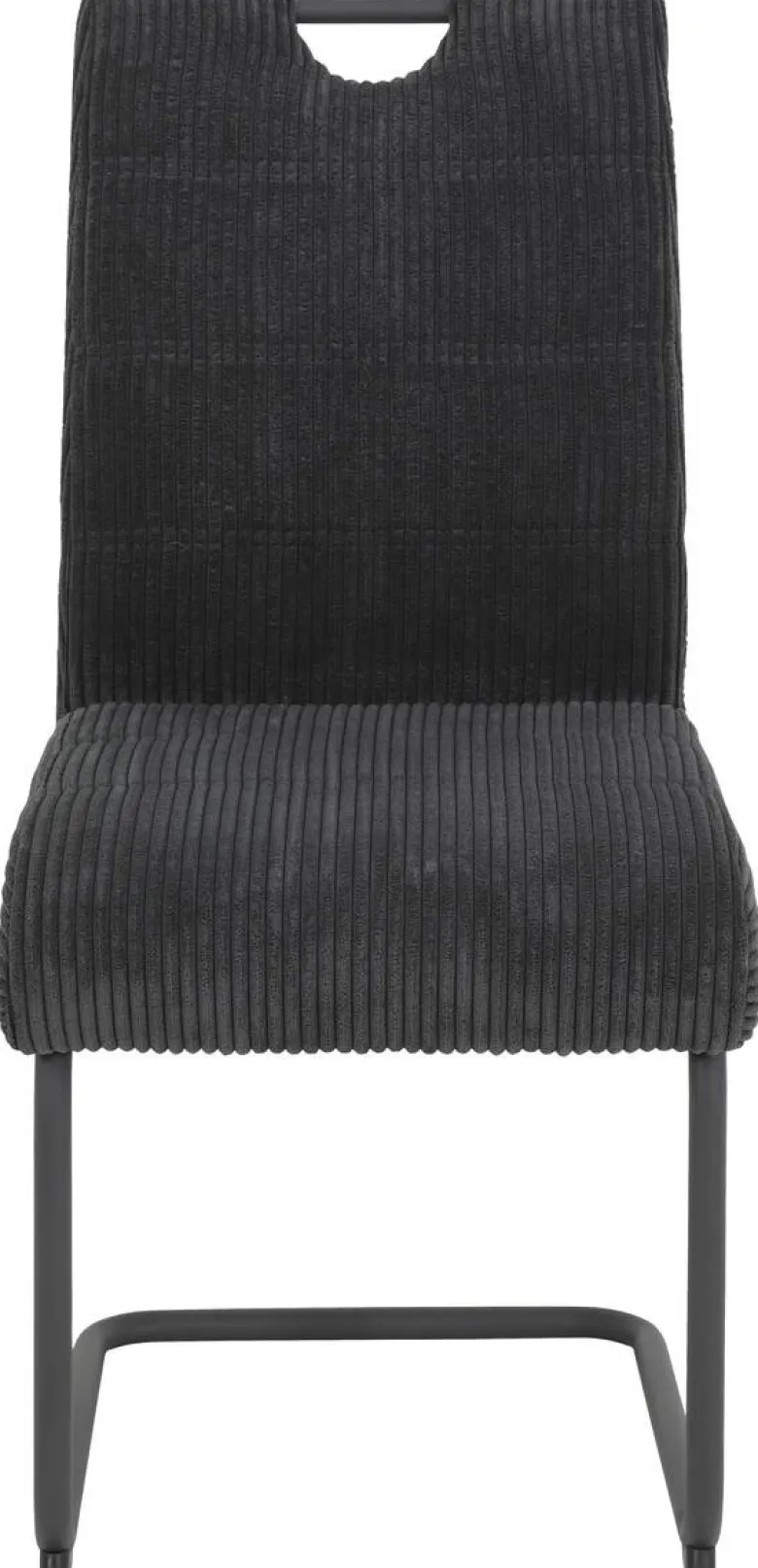 Schwingstuhl Merkur anthrazit Microfaser B/H/T: ca. 47x99x63 cm