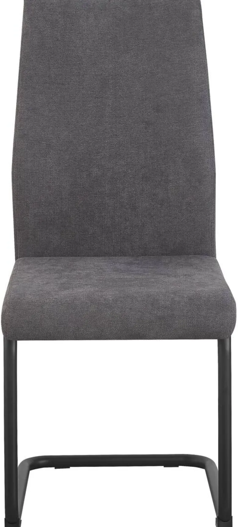 Schwingstuhl Noemi grau Microfaser B/H/T: ca. 44x96x57 cm