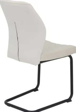 Schwingstuhl Oslo, 4er-Set beige Microfaser B/H/T: ca. 45x92x60 cm
