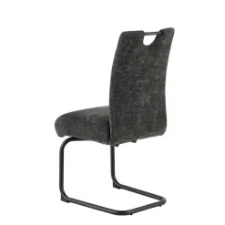 Schwingstuhl Pisa anthrazit Webstoff B/H/T: ca. 43x95x60 cm