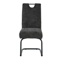 Schwingstuhl Pisa anthrazit Webstoff B/H/T: ca. 43x95x60 cm