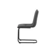 Schwingstuhl SONJA, 2er Set anthrazit Webstoff B/H/T: ca. 46x89x57 cm