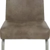 Schwingstuhl Sophia 2er Set schlamm Vintage Microfaser B/H/T: ca. 43x99x58 cm