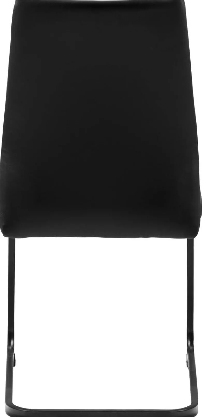 Schwingstuhl Zoe schwarz Kunstleder B/H/T: ca. 44x91x60 cm