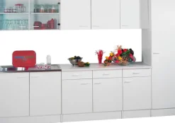Seitenschrank matt B/H/T: ca. 50x200x60 cm