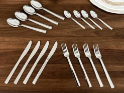 Sensation Besteck silber Edelstahl 16 tlg.