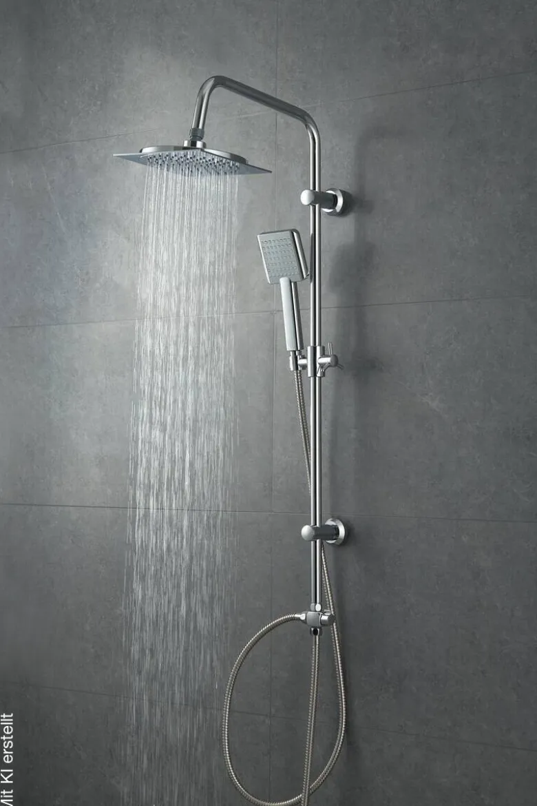 Sensation Duschsystem Wellness Chrom H: ca. 100 cm