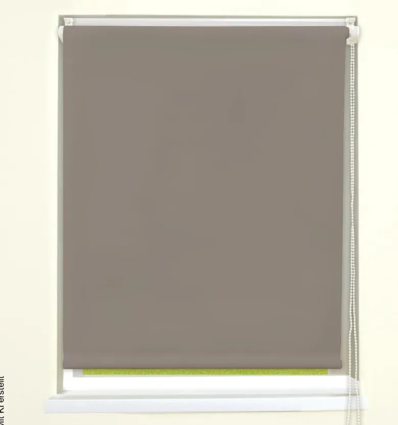 Sensation Klebe-/Klemmrollo taupe B/L: ca. 90x150 cm