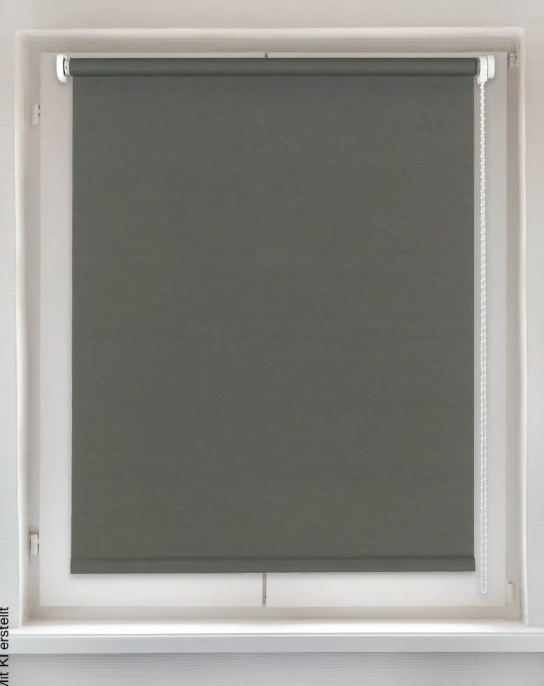 Sensation Klemmrollo Champion grau B/L: ca. 45x150 cm