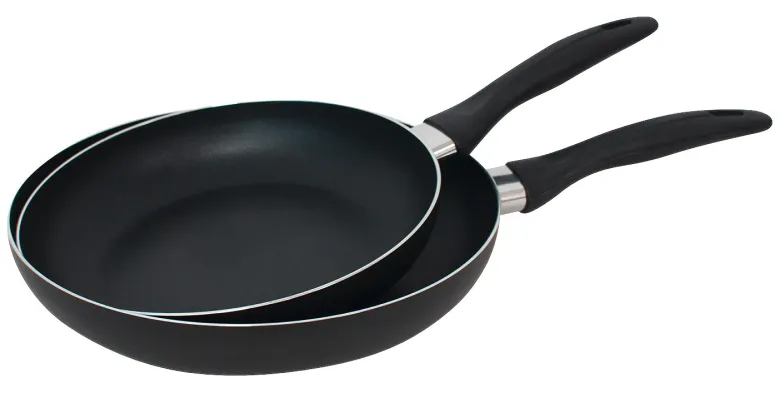 Sensation Pfannenset schwarz Aluminium 2 tlg.