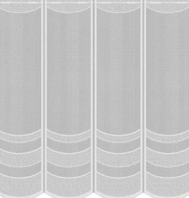 Sensation Scheibengardine sortiert B/L: ca. 150x60 cm