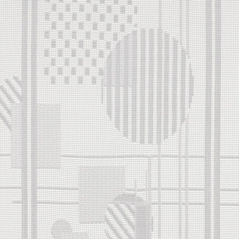 Sensation Scheibengardine weiß B/L: ca. 145x60 cm